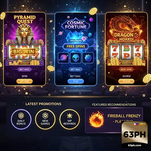 63ph big win free spins